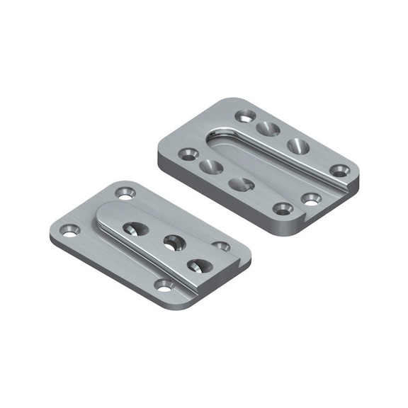 Plug-in connector, wood/wood - PLGINCON-CCEA-WO/WO-M15-14X60X90