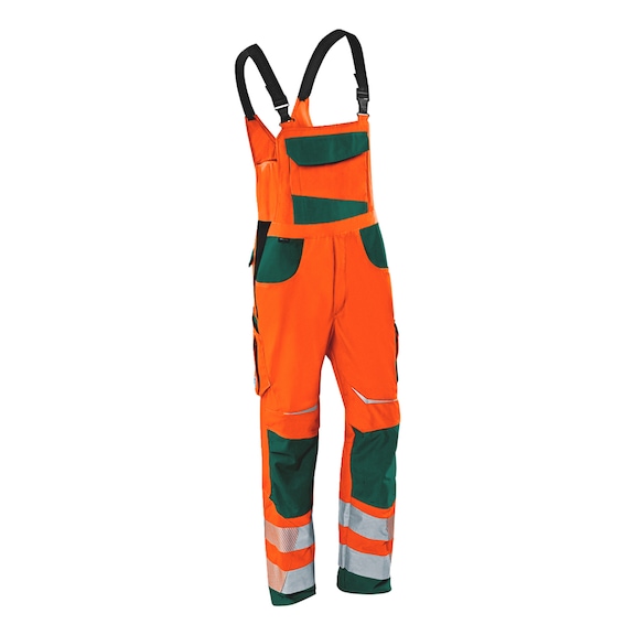 High-vis dungarees Kübler Reflectiq 3207 8340 - DUNG-REFLECTIQ-32078340-3765-SZ106