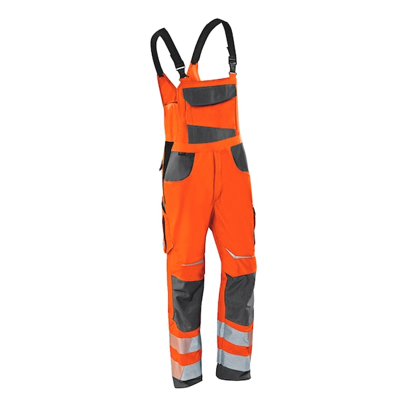 High-vis dungarees Kübler Reflectiq 3207 8340 - DUNG-REFLECTIQ-32078340-3797-SZ24