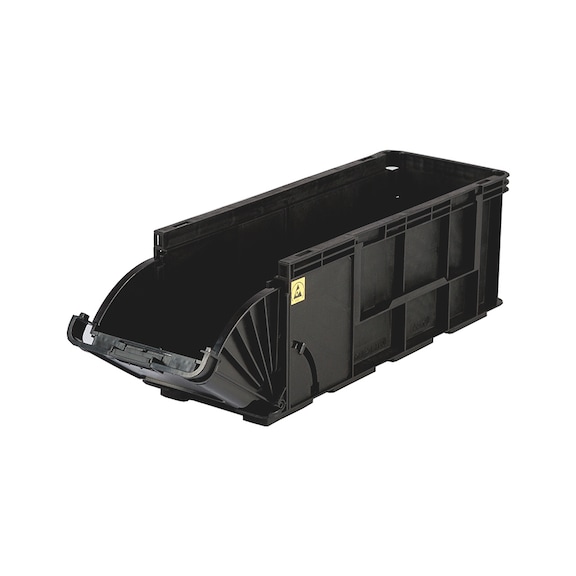 Storage box W-KLT 2.0 ESD - W-KLT-2.0-4115-400X150X150MM-ESD