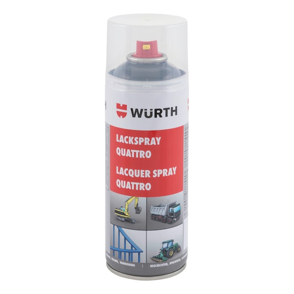 Spray Quattro - SPRAY QUATTRO CINZ. ESCURO RAL 7011