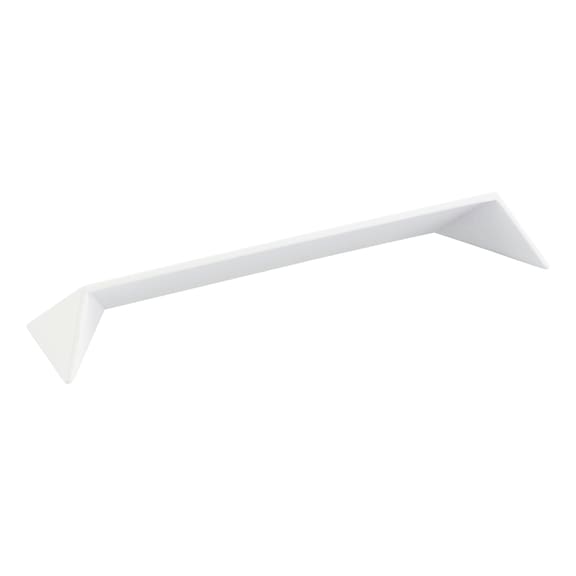 MG-ZD 11 designer furniture handle - HNDL-DESIGNHANDLE-MG-ZD11-WHITE-MATT