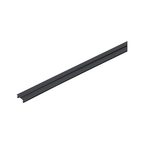 Profilé d'étanchéité pour joint de porte verticale - AY-SEALINGPR-SLIDDR-FST40-BLACK-2,6M