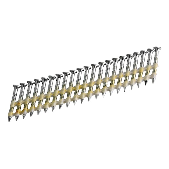 Nail anchor 21°, comb Plastic binding - ANCHORNAIL 21 DEGREE 4X40 A2