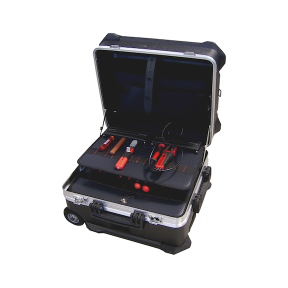 Tool case with castors, HDPE - 1