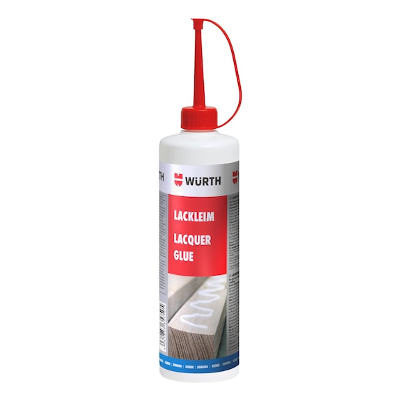 Glue for painted surfaces