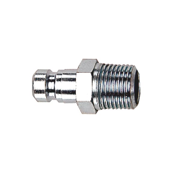 Quick-action connector plug with male thread Cejn 408 - 1