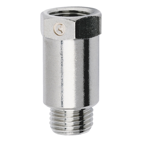 Extension nipple, taper thread, female-male