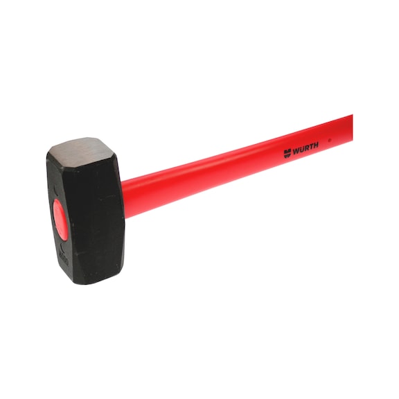 Sledge hammer with fibre glass handle  - 2