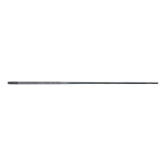Pry bar with straight edge steel