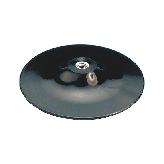 Plastic adhesive disc for vulcanised fibre discs, UNC 5.8"