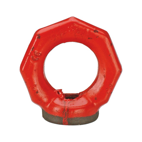 Ring nut RUD, painted steel, octagonal RM - 1