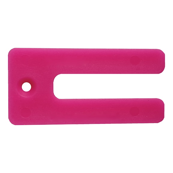 Horseshoe Packers - ASMBYCLIP-SPCE-PINK-75X36X5.0MM