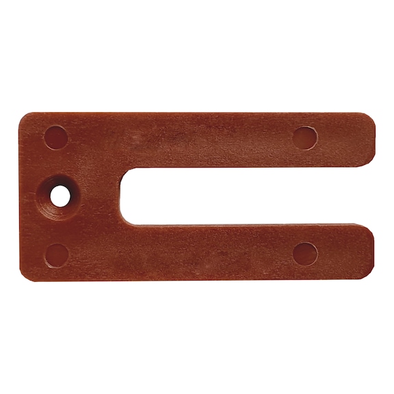 Horseshoe Packers - ASMBYCLIP-SPCE-BROWN-75X36X6.0MM
