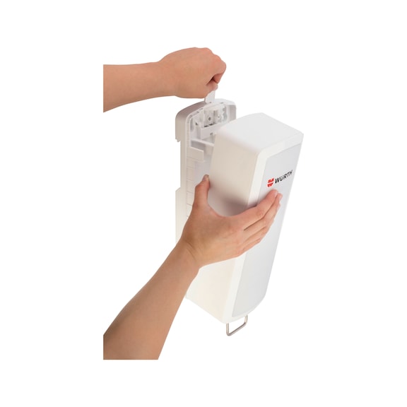 Distributeur manuel pour savon et désinfectant - 2