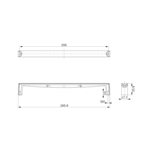 Design-Möbelgriff Bügelform MG-ZD 27 - 3