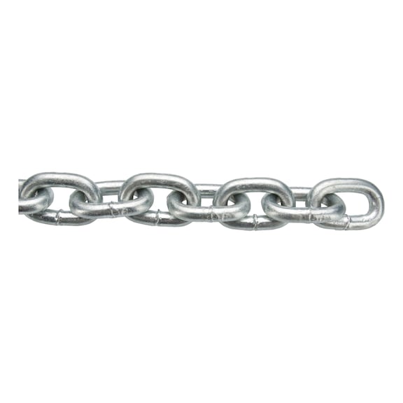 Short link chain DIN 766 - LINK CHAIN DIN 766 ZP 6MMX25M