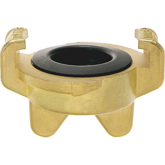Cap for GKO claw coupling, brass