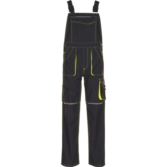 Work dungarees Planam Basalt Neon