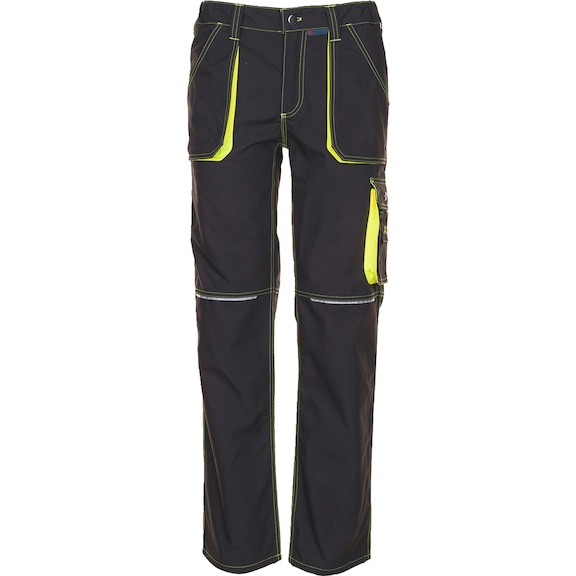 Trousers Planam Basalt Neon