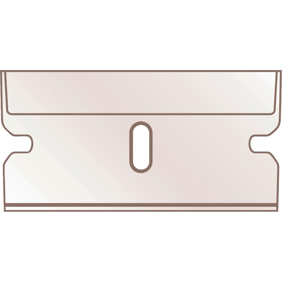 Reinforced razor blade no. 1044 Martor