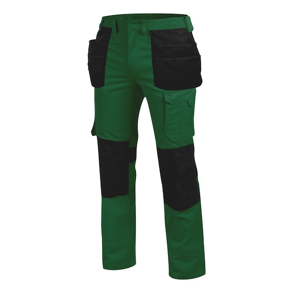 Cetus trousers with holster pockets - POCKET PANTS CETUS GREEN/BLACK 60