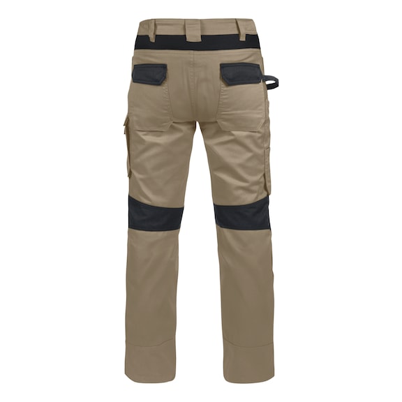 Cetus trousers - WORK TROUSERS CETUS BEIGE/ANTHRACITE 56