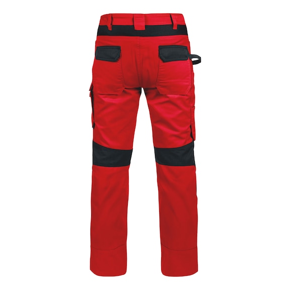 Cetus trousers - WORK TROUSERS CETUS RED/ANTHRACITE 56