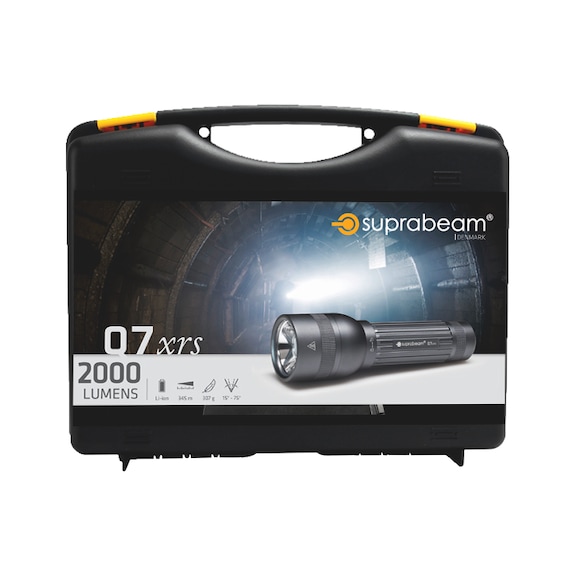 Pocket torch Suprabeam Q7XR LED, rechargeable - TRCH-BTRY-Q7XRS-LED-(LI-ION)-IPX4