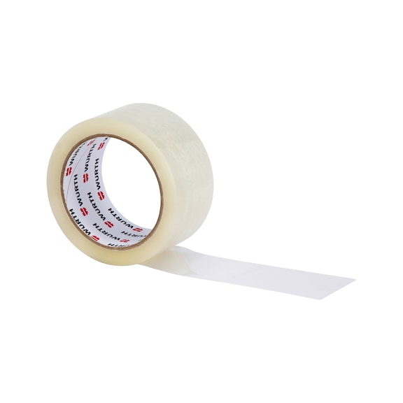 PP packing tape - PCKTPE-POLYPROPYLEN-CLEAR-50MMX66M