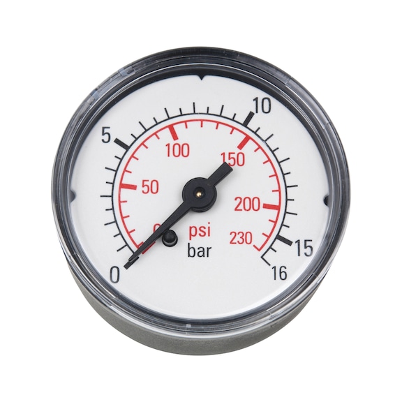 Manometer für Druckluft-Wartungseinheit Baugröße 2