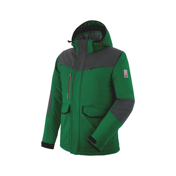 Stretch X winter softshell jacket - SOFTSHELL JKT WINTER STRETCH X GREEN XL