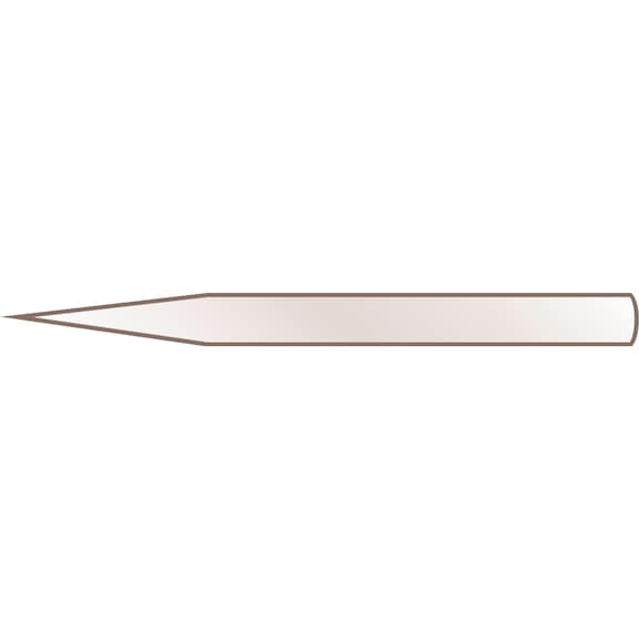 Knife blade Martor needle blade no. 673 - BLADE-MARTOR-NEEDLE-BLADE-NR.-673