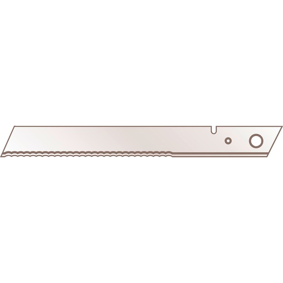 Knife blade Martor large special blade no. 107 - BLADE-MARTOR-GR-SPECIAL-BLADE-NR.-107