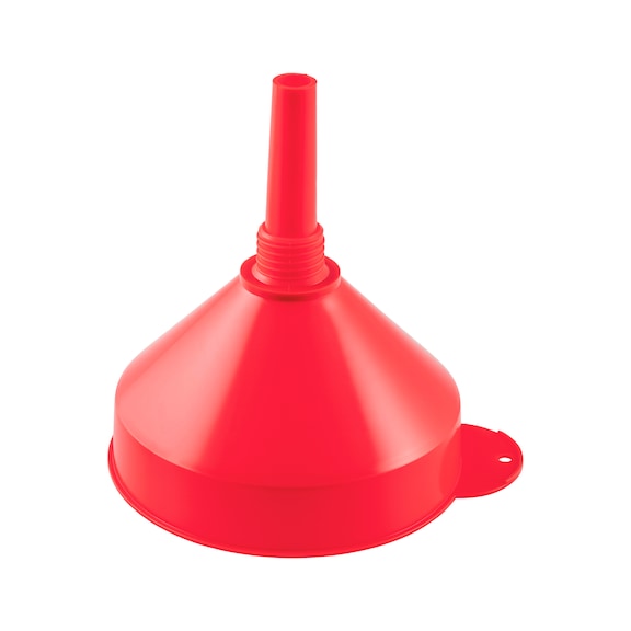 Plastic funnel With removable sieve - FUNL-PLA-FILTER-H220MM-D195MM
