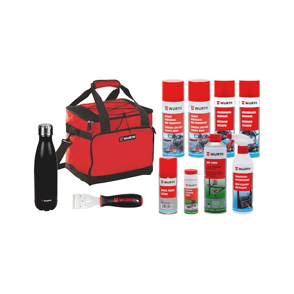 Wurth Rugby 2019 <br/>Automotive Pack One  - SET-11PCS-AUTO-CAR-CARE-KIT-RWC19