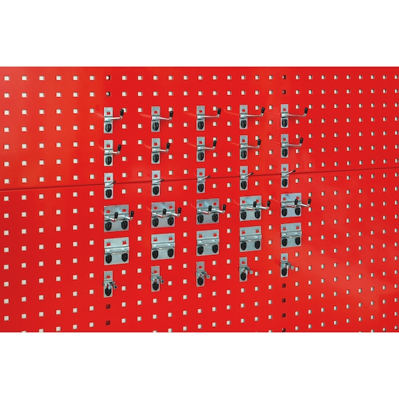 Holder set 5 30-piece system for perforated plates - 1