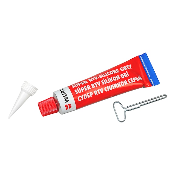 Super RTV silicone adhesive and sealing compound tube 