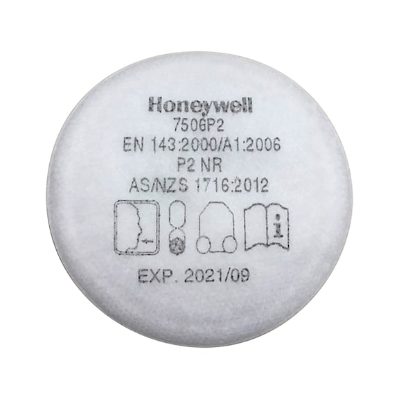 Deeltjesfilter voor HM 173 halfgelaatsmasker