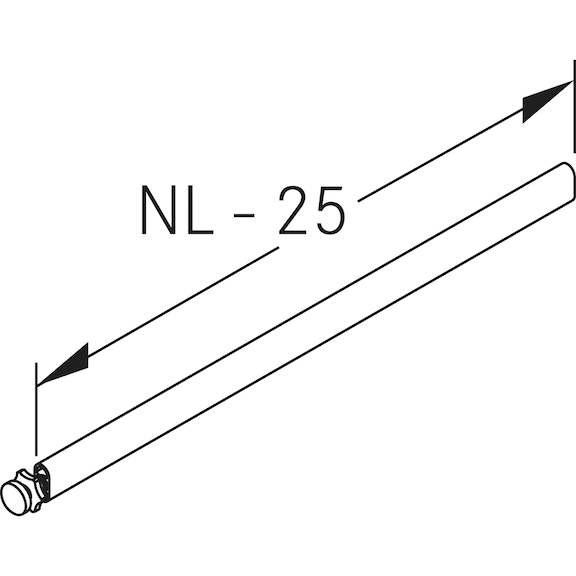 Kit de rails ovales à visser Nova Pro Scala - 5