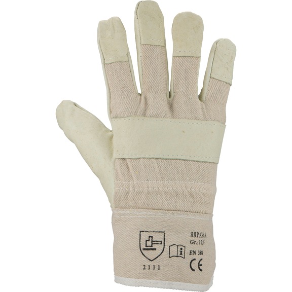 Protective glove, leather - GLOV-ASATEX-88PAWA12