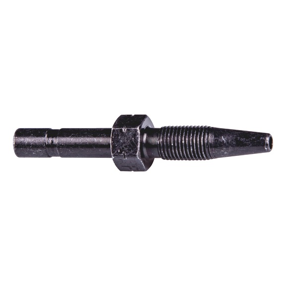 Screw-type hose connector, for pin plugs Straight air trunking