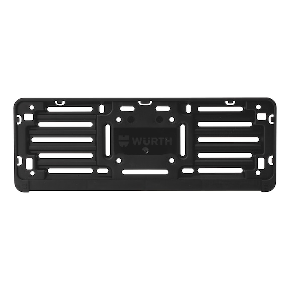 Front number plate holder WUPlate