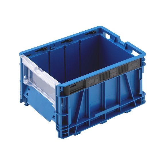 Système de boîte de stockage avec fonction d'accouplement W-SLB - SYSSTRGBOX-STCK-SZ1-BLUE