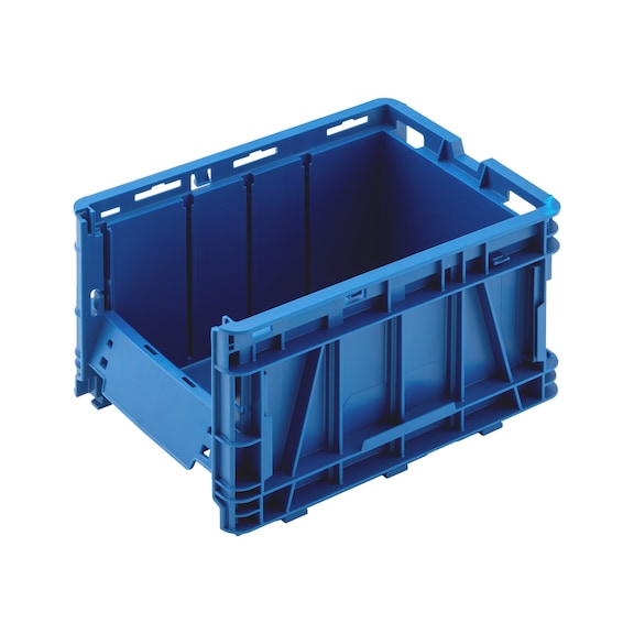Boîte de stockage avec système de rangement W-SLB - SYSSTRGBOX-SZ1-UNMNTD-BLUE