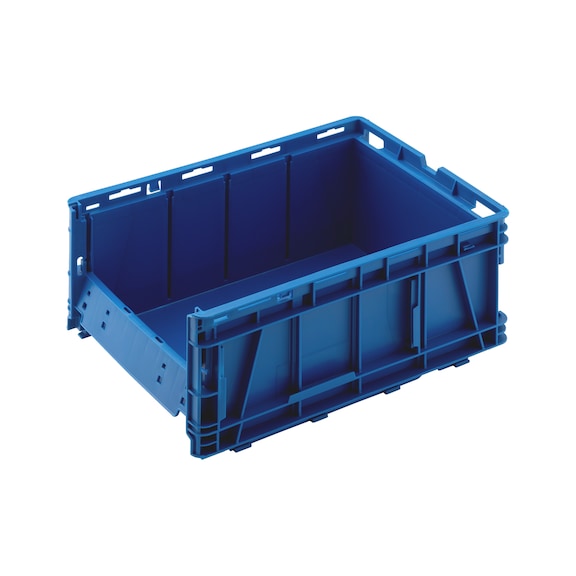 Boîte de stockage avec système de rangement W-SLB - SYSSTRGBOX-SZ2-UNMNTD-BLUE