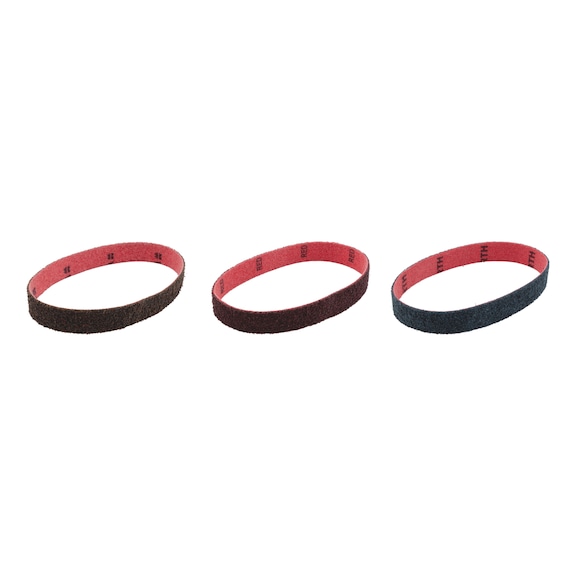 Courroie abrasive en toile pour ponceuse à bande pour tubes RED PERFECT<SUP>®</SUP> 3D - 2