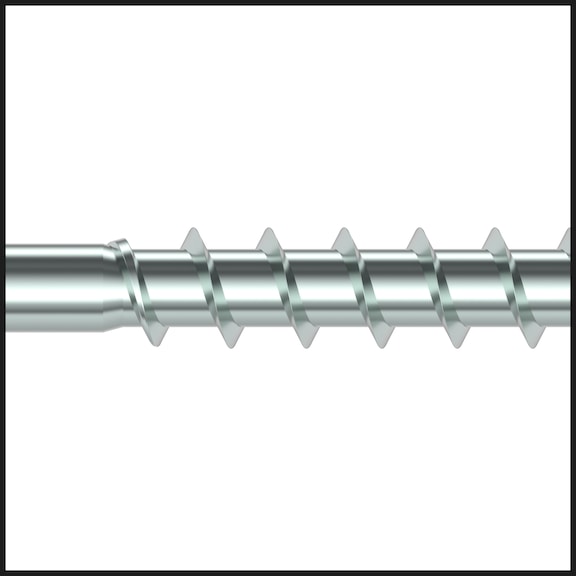 ASSY<SUP>®</SUP>plus 4 CSMP HO corpus cabinet screw with access hole Hardened zinc-plated steel partial thread countersunk head - 5