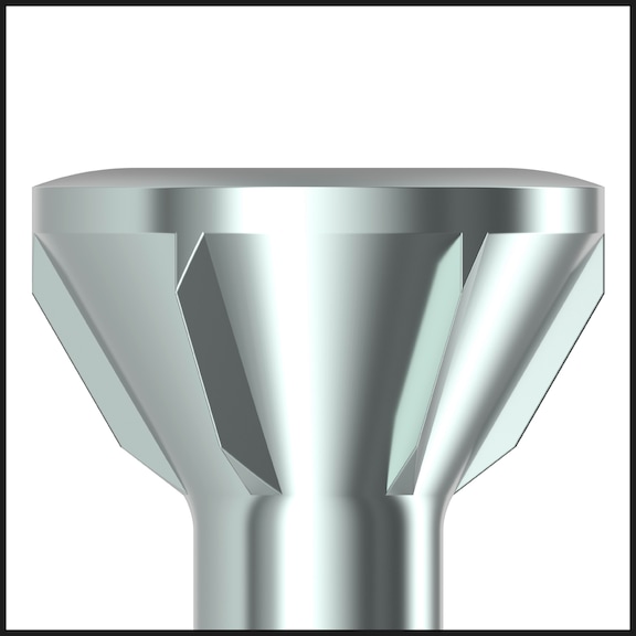 ASSY<SUP>®</SUP>plus 4 A2 SRCS SPECIAL 60° head Stainless steel A2 plain partial thread raised countersunk head 60° - 6