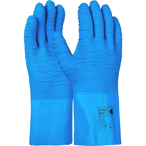 Chemical protective glove - GLOV-FITZNER-LUX-650851-SZ10
